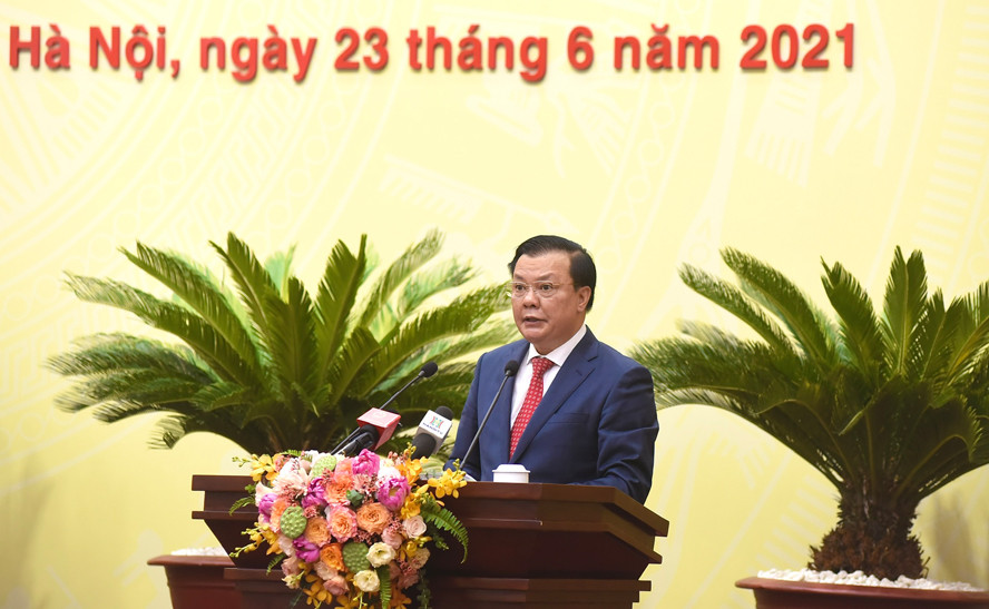 Bí thư Thành ủy Hà Nội Đinh Tiến Dũng: tập trung phát triển kinh tế - xã hội, chăm lo đời sống Nhân dân